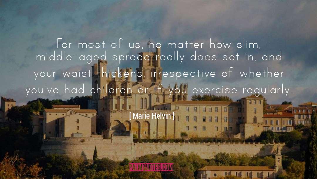 Marie Helvin Quotes: For most of us, no