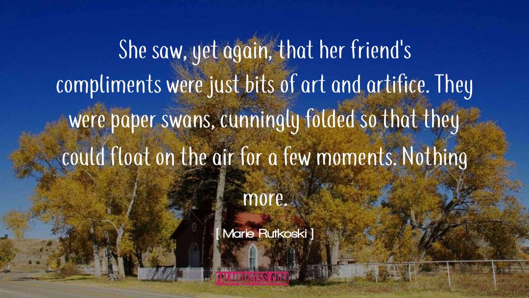 Marie Rutkoski Quotes: She saw, yet again, that