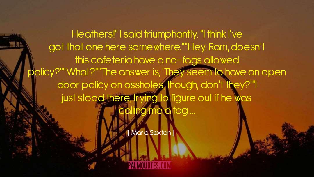 Marie Sexton Quotes: Heathers!