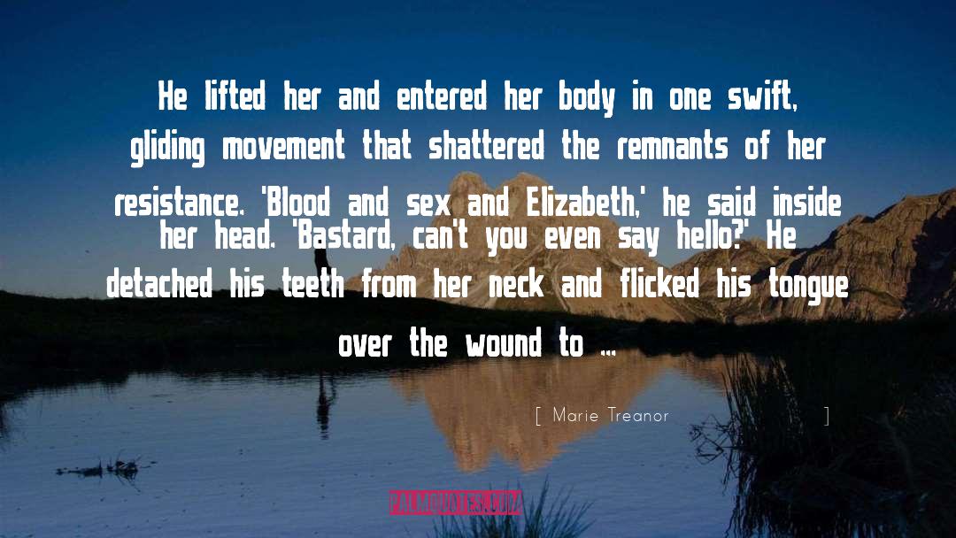 Marie Treanor Quotes: He lifted her and entered