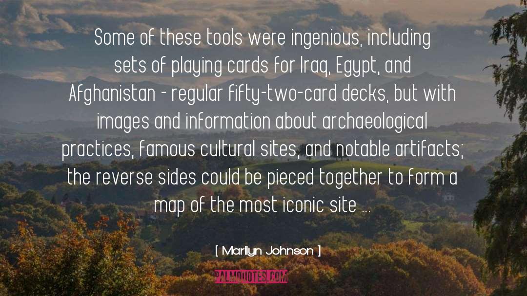 Marilyn Johnson Quotes: Some of these tools were