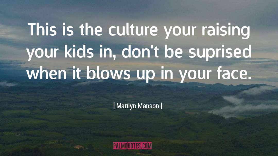Marilyn Manson Quotes: This is the culture your