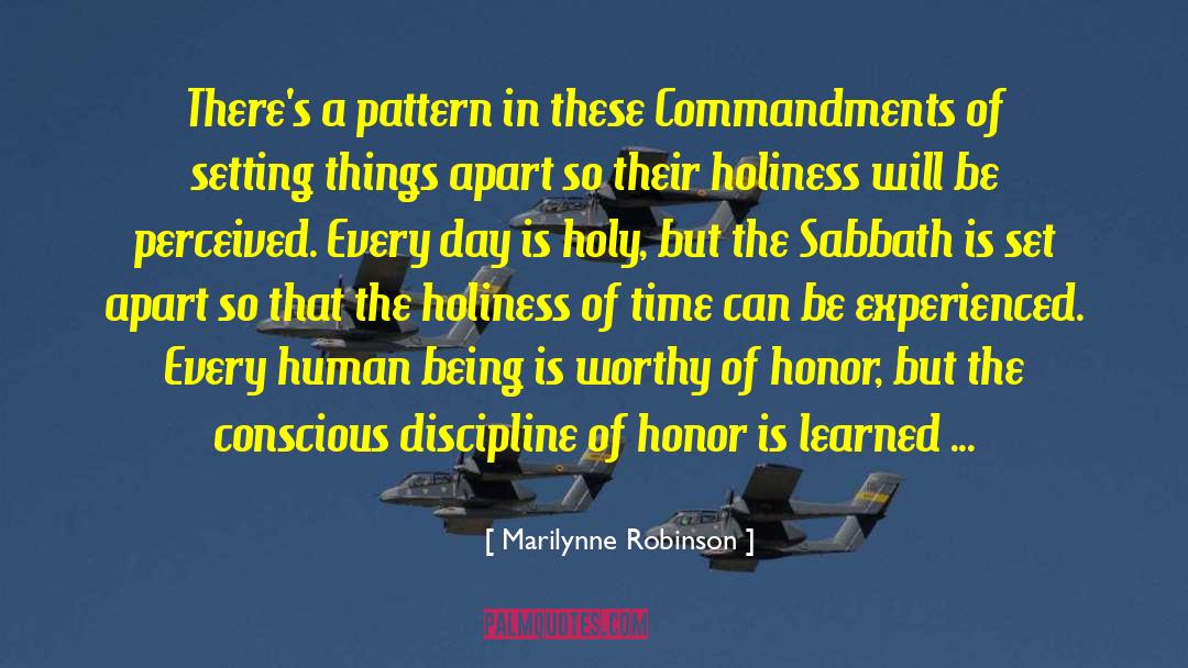 Marilynne Robinson Quotes: There's a pattern in these