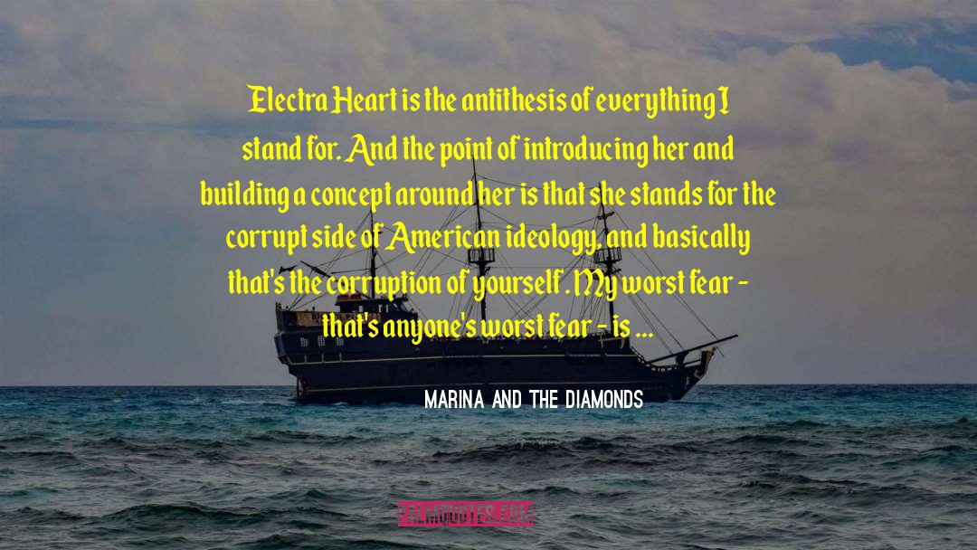 Marina And The Diamonds Quotes: Electra Heart is the antithesis