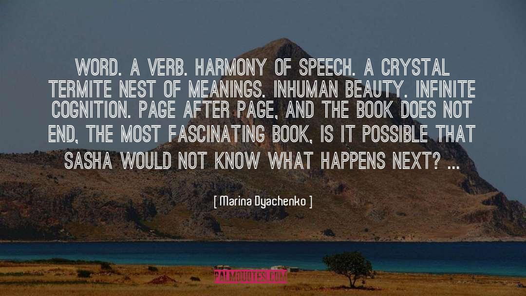 Marina Dyachenko Quotes: Word. A verb. Harmony of