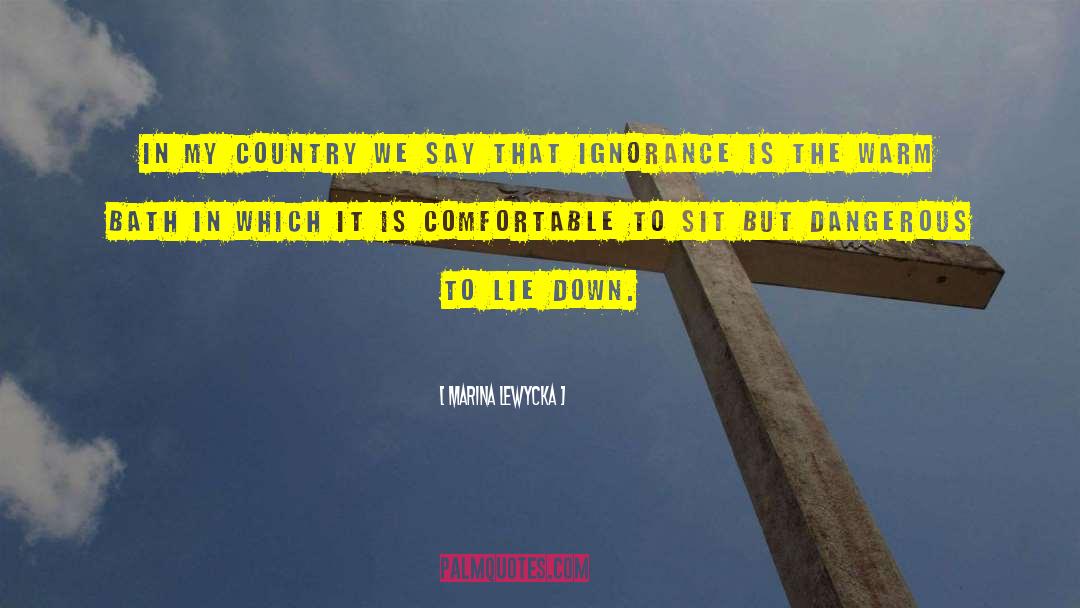 Marina Lewycka Quotes: In my country we say