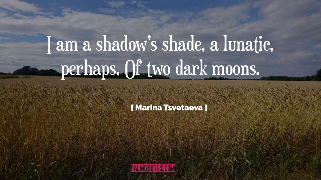 Marina Tsvetaeva Quotes: I am a shadow's shade,
