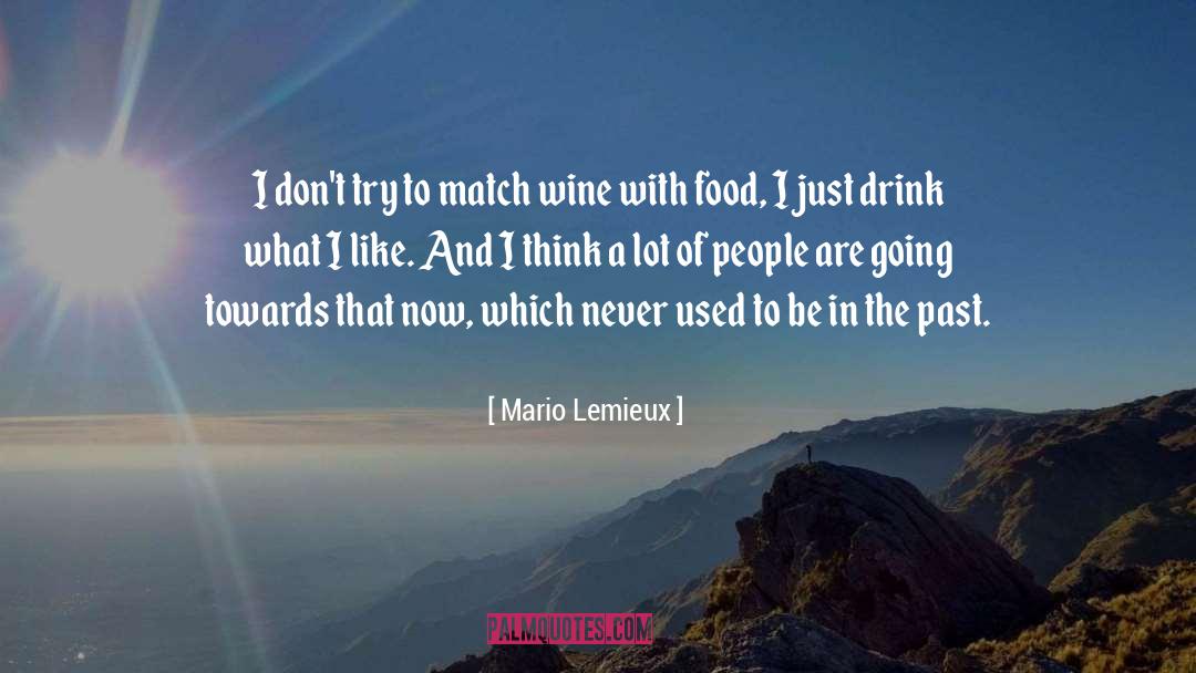 Mario Lemieux Quotes: I don't try to match
