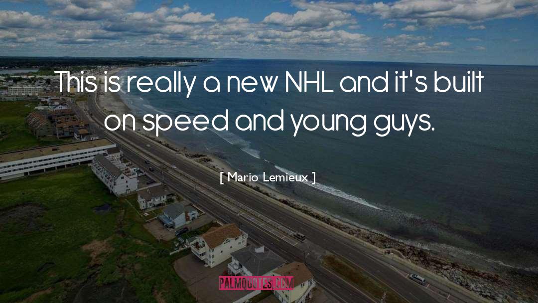 Mario Lemieux Quotes: This is really a new