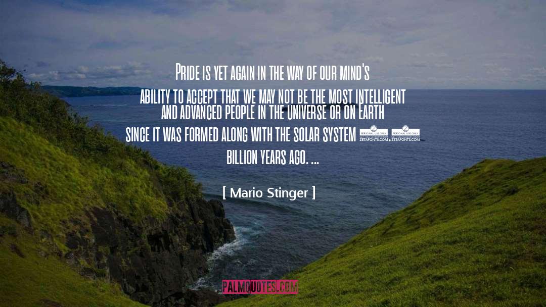 Mario Stinger Quotes: Pride is yet again in