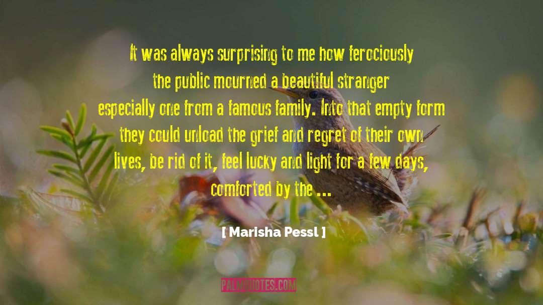 Marisha Pessl Quotes: It was always surprising to