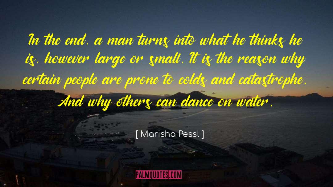 Marisha Pessl Quotes: In the end, a man