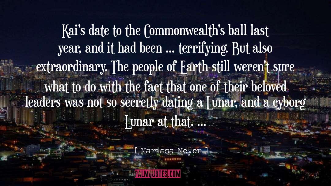 Marissa Meyer Quotes: Kai's date to the Commonwealth's