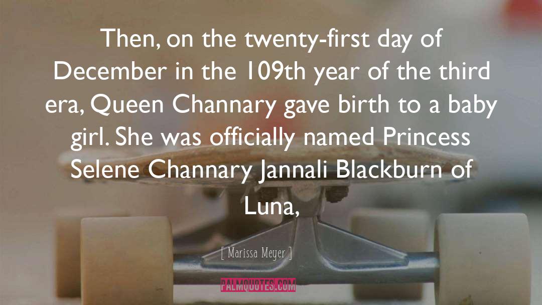 Marissa Meyer Quotes: Then, on the twenty-first day