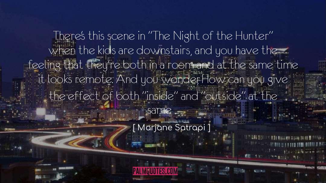 Marjane Satrapi Quotes: There's this scene in 