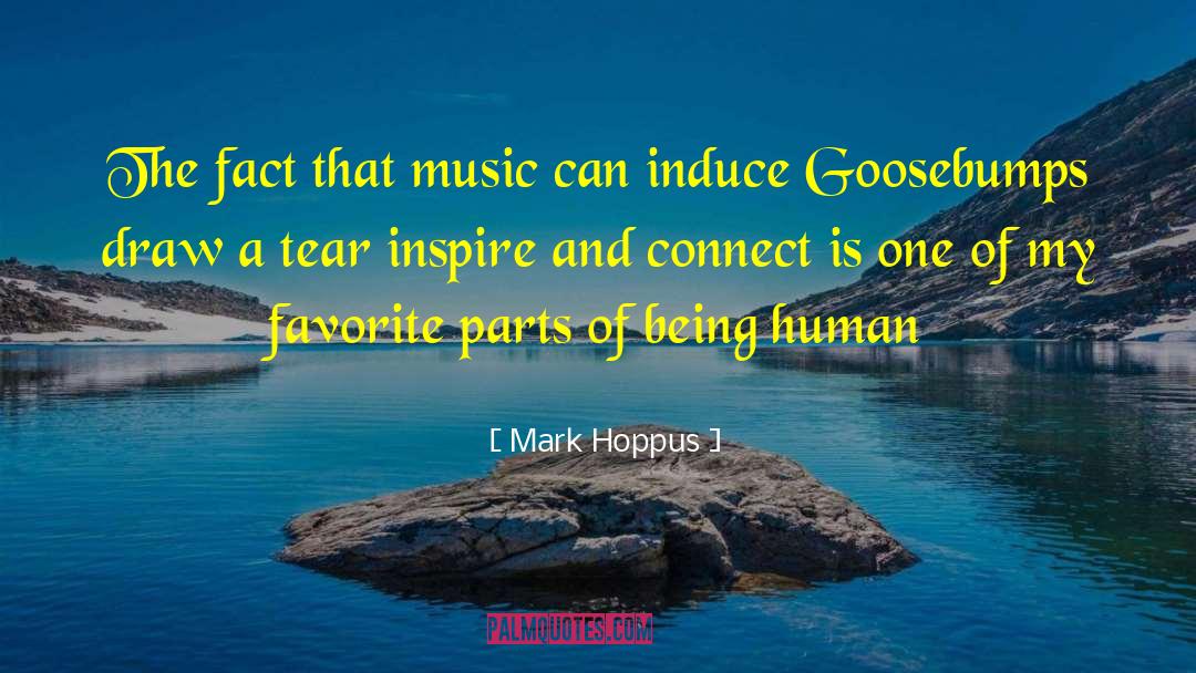 Mark Hoppus Quotes: The fact that music can