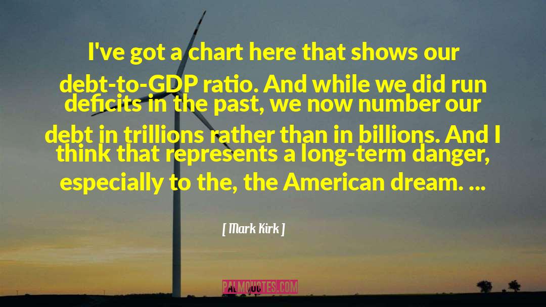 Mark Kirk Quotes: I've got a chart here