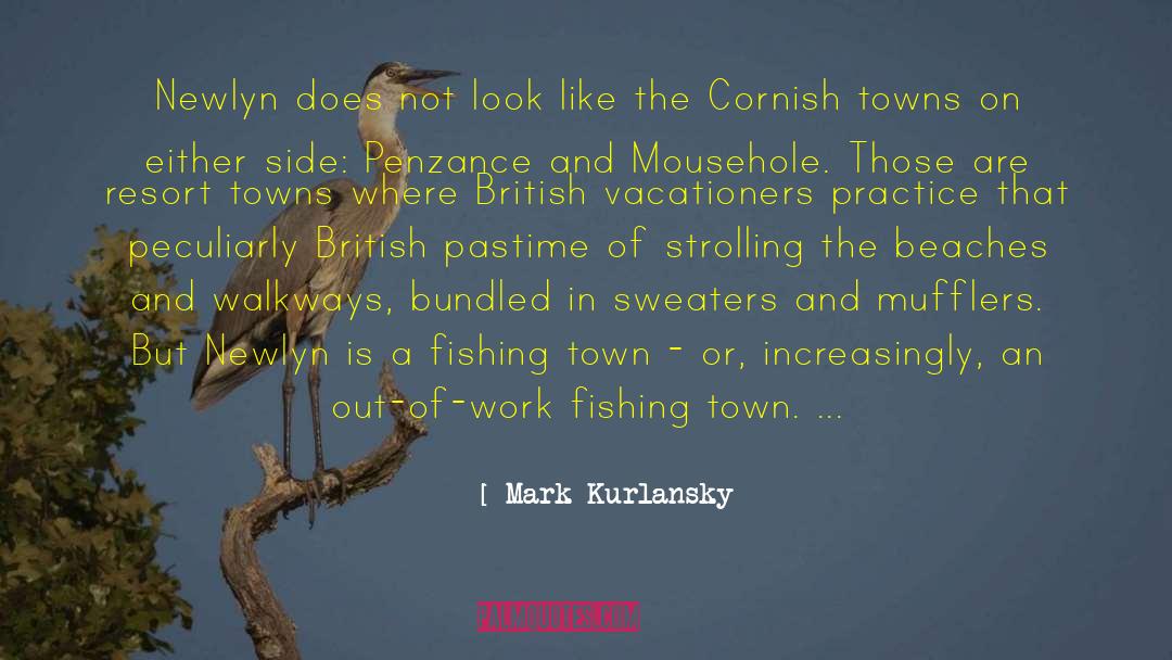 Mark Kurlansky Quotes: Newlyn does not look like