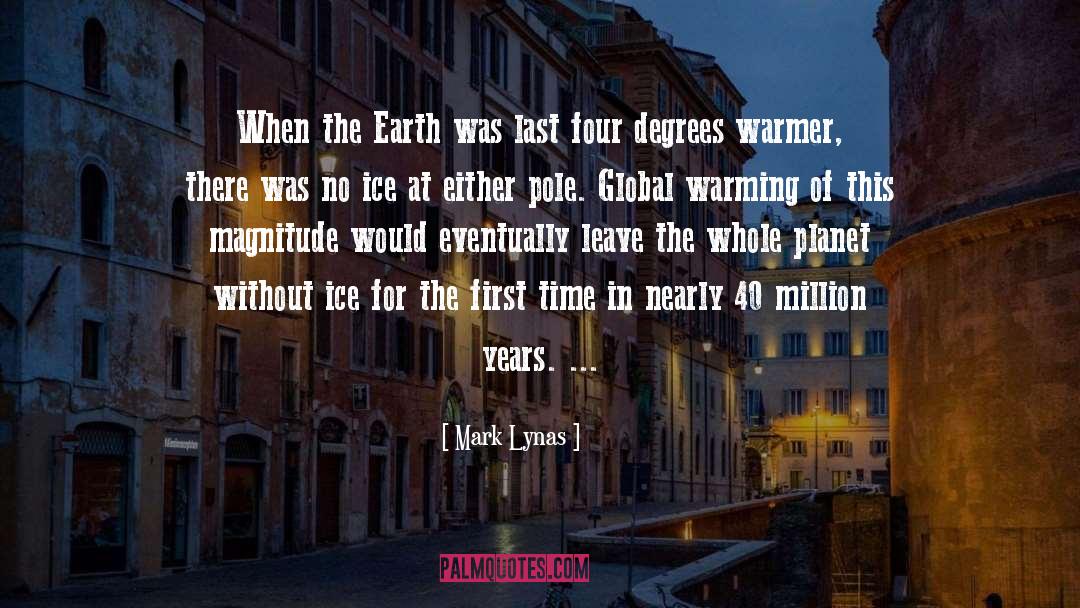 Mark Lynas Quotes: When the Earth was last