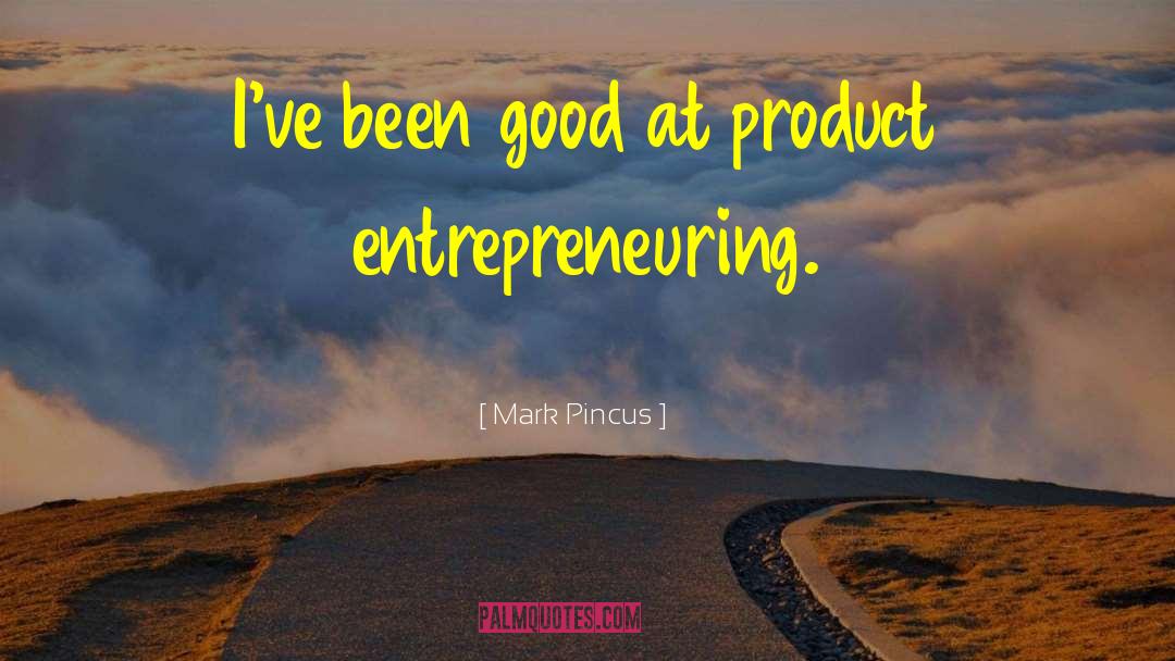 Mark Pincus Quotes: I've been good at product