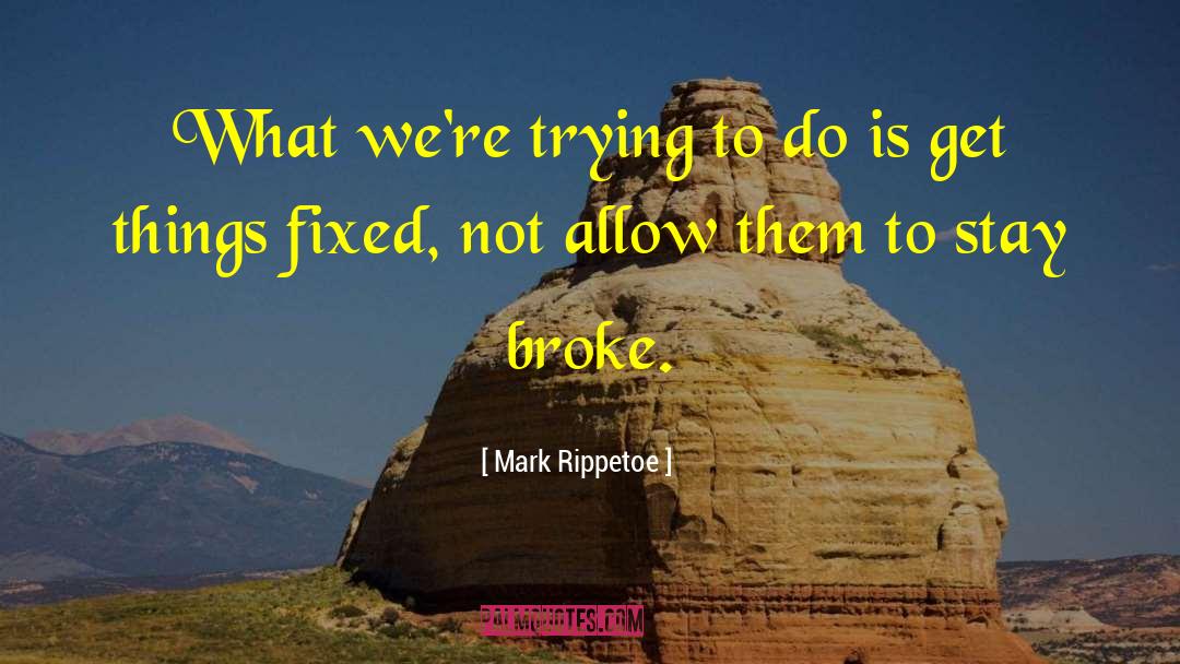 Mark Rippetoe Quotes: What we're trying to do