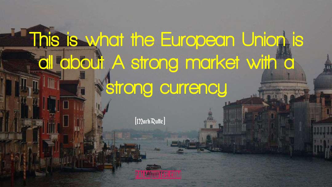 Mark Rutte Quotes: This is what the European