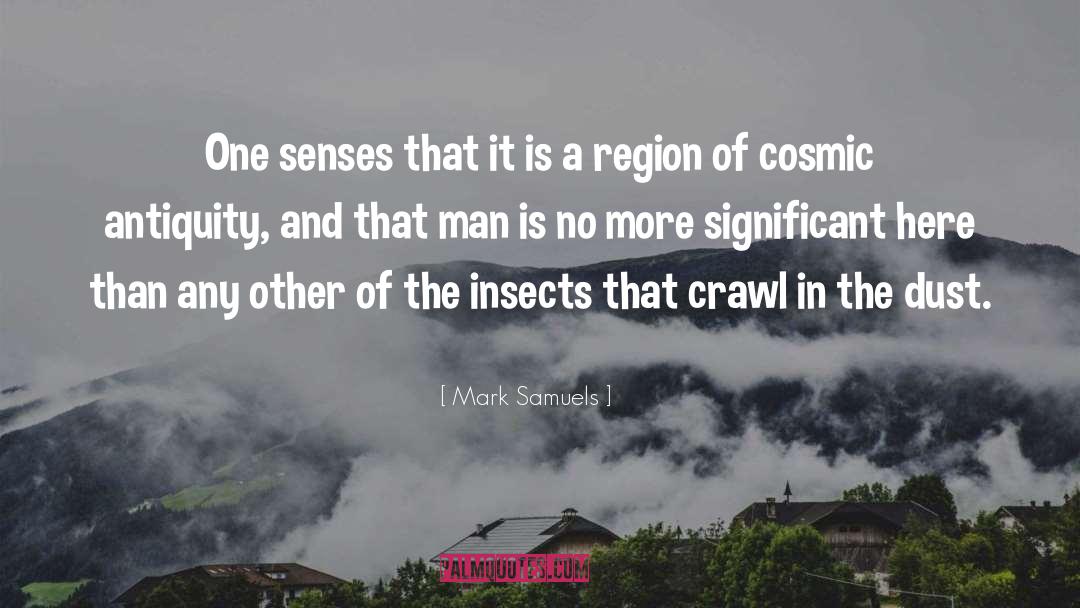 Mark Samuels Quotes: One senses that it is