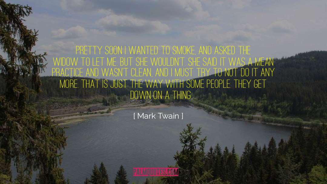 Mark Twain Quotes: Pretty soon I wanted to