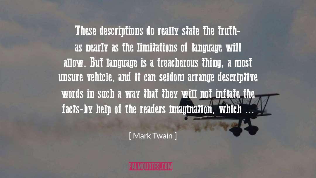 Mark Twain Quotes: These descriptions do really state