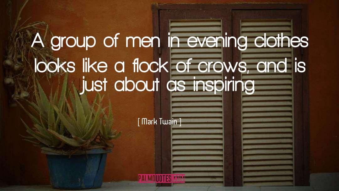 Mark Twain Quotes: A group of men in
