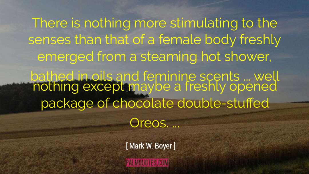 Mark W. Boyer Quotes: There is nothing more stimulating