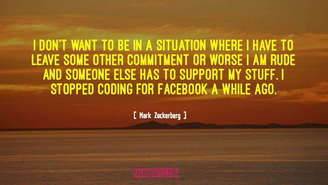 Mark Zuckerberg Quotes: I don't want to be