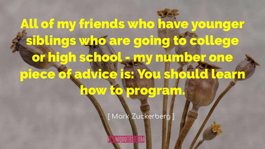 Mark Zuckerberg Quotes: All of my friends who