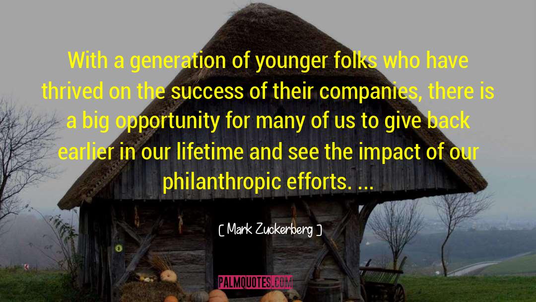 Mark Zuckerberg Quotes: With a generation of younger