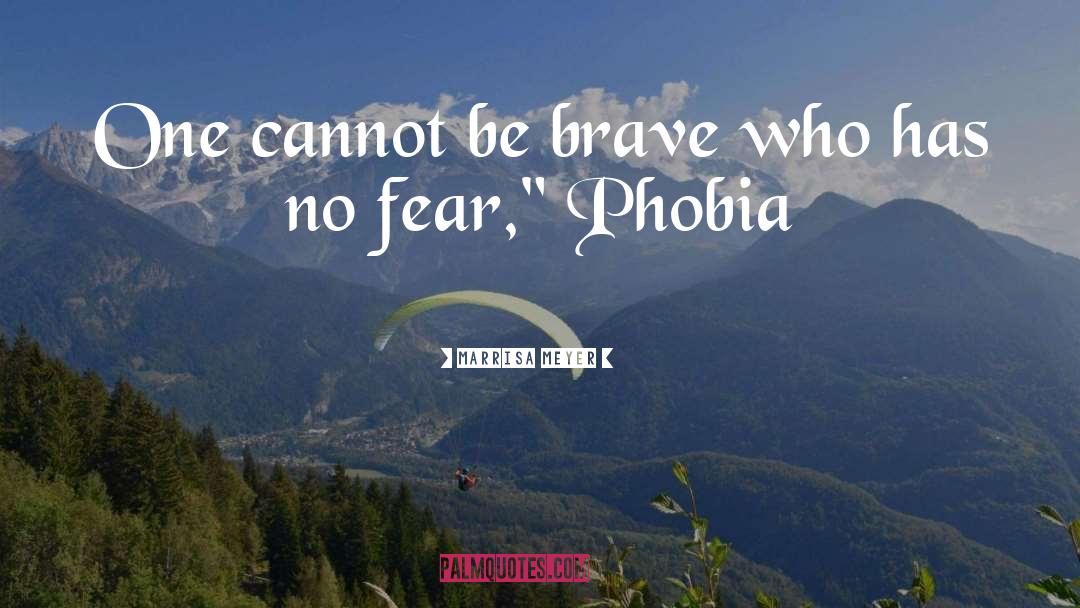 Marrisa Meyer Quotes: One cannot be brave who