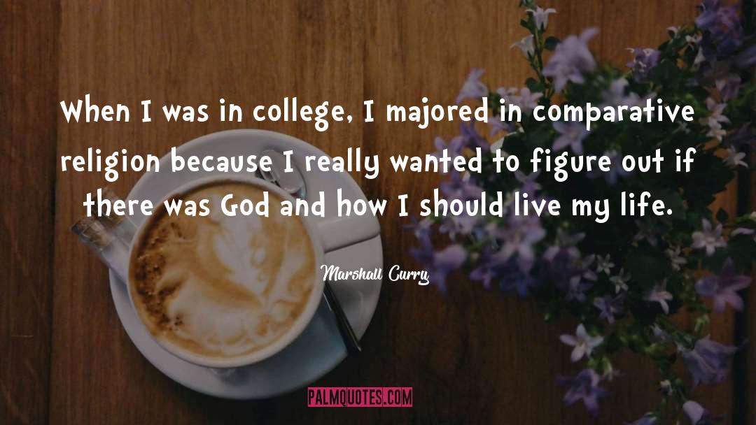 Marshall Curry Quotes: When I was in college,