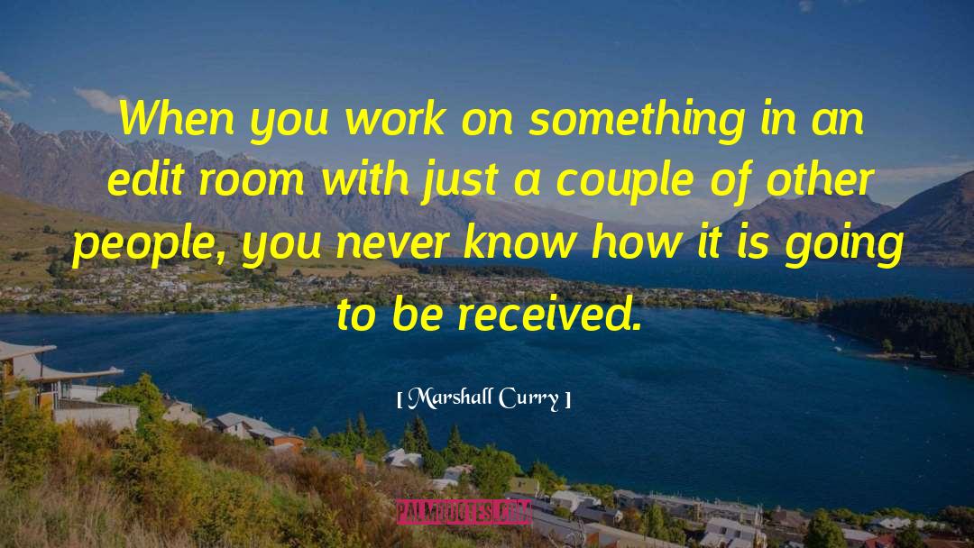 Marshall Curry Quotes: When you work on something