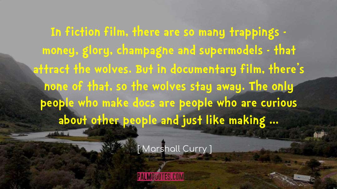 Marshall Curry Quotes: In fiction film, there are