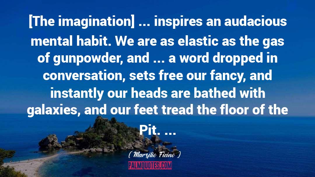 Marsilio Ficino Quotes: [The imagination] ... inspires an