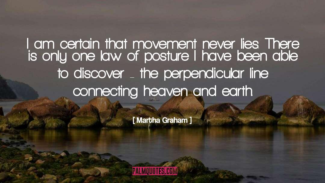 Martha Graham Quotes: I am certain that movement