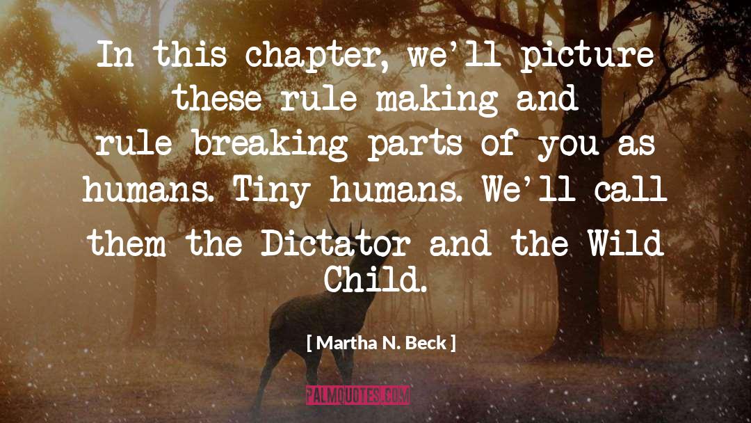 Martha N. Beck Quotes: In this chapter, we'll picture