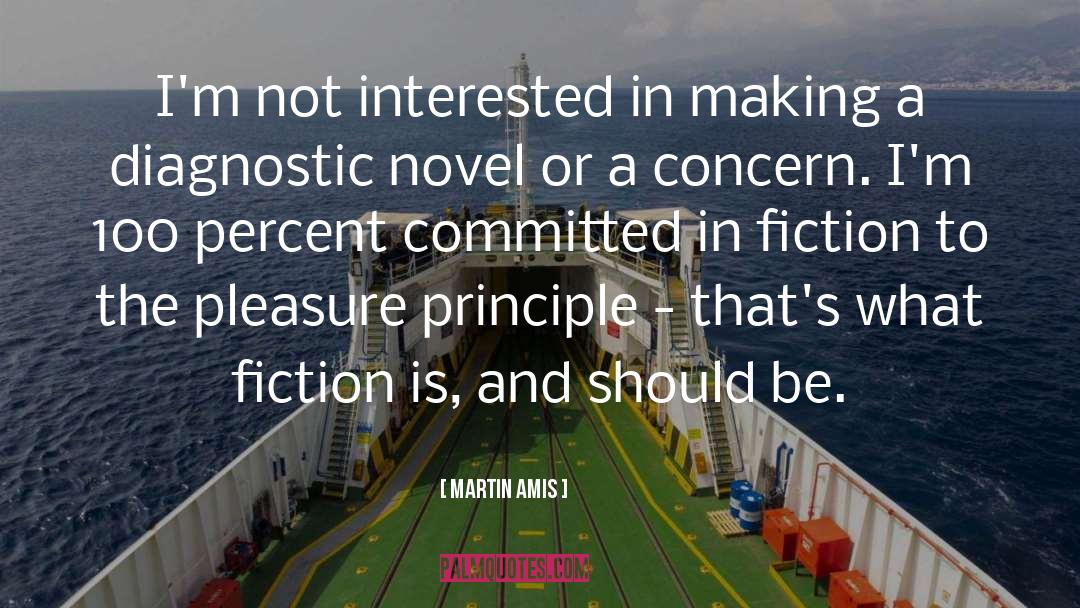 Martin Amis Quotes: I'm not interested in making