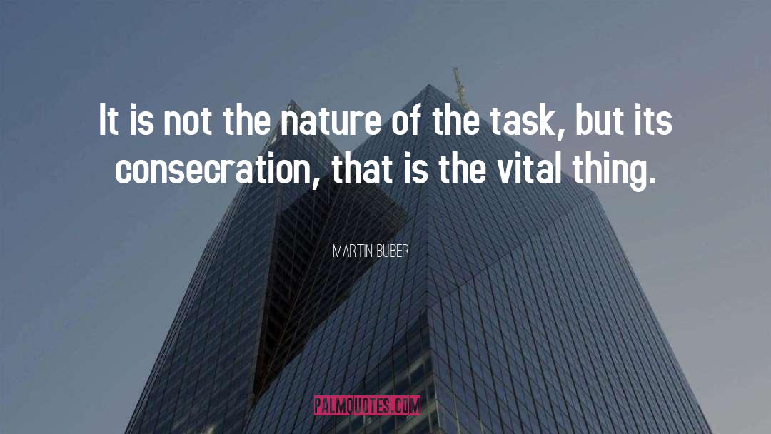 Martin Buber Quotes: It is not the nature