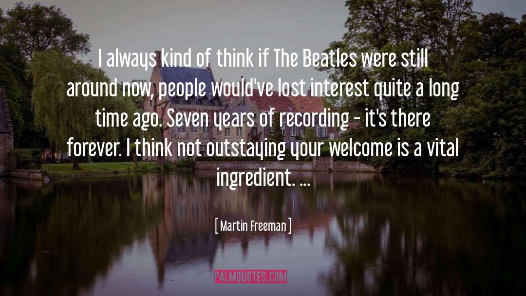 Martin Freeman Quotes: I always kind of think