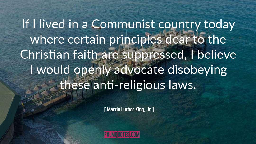 Martin Luther King, Jr. Quotes: If I lived in a