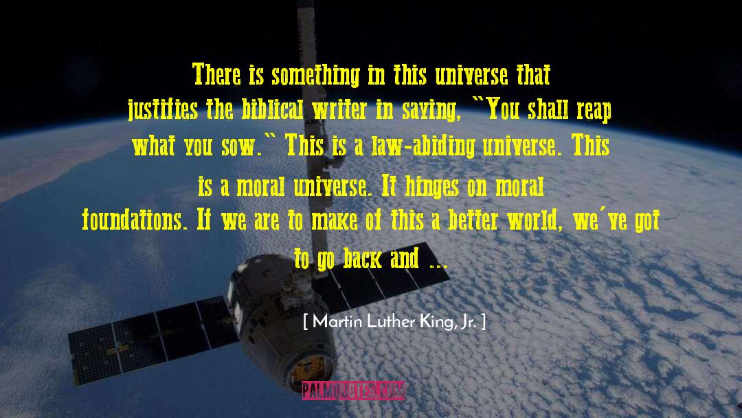 Martin Luther King, Jr. Quotes: There is something in this