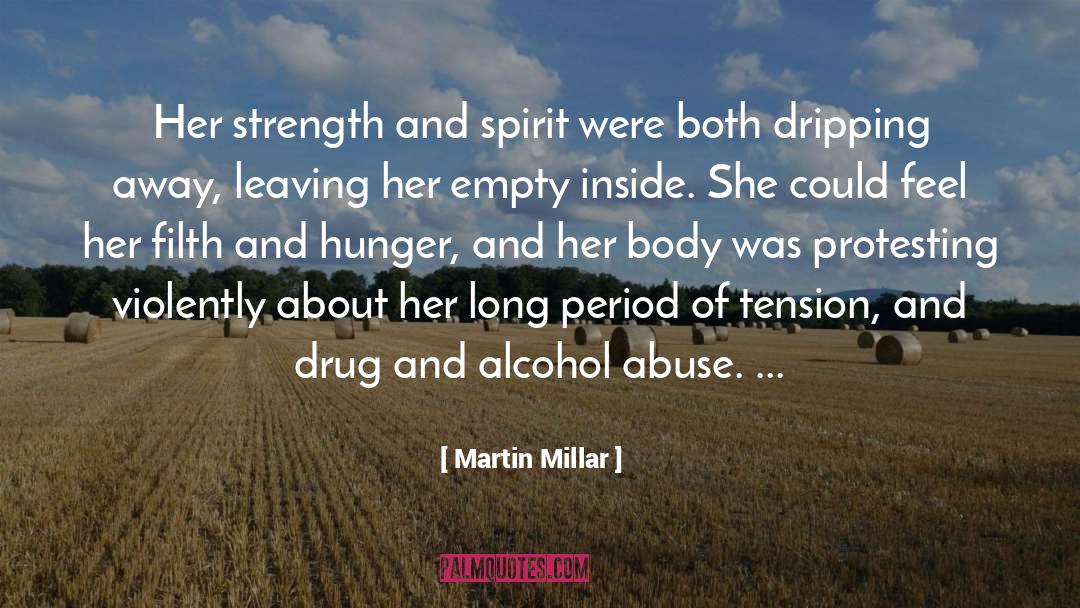 Martin Millar Quotes: Her strength and spirit were