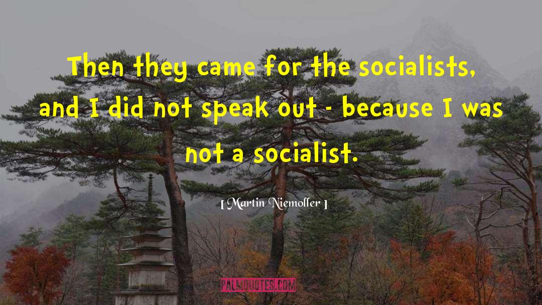 Martin Niemoller Quotes: Then they came for the