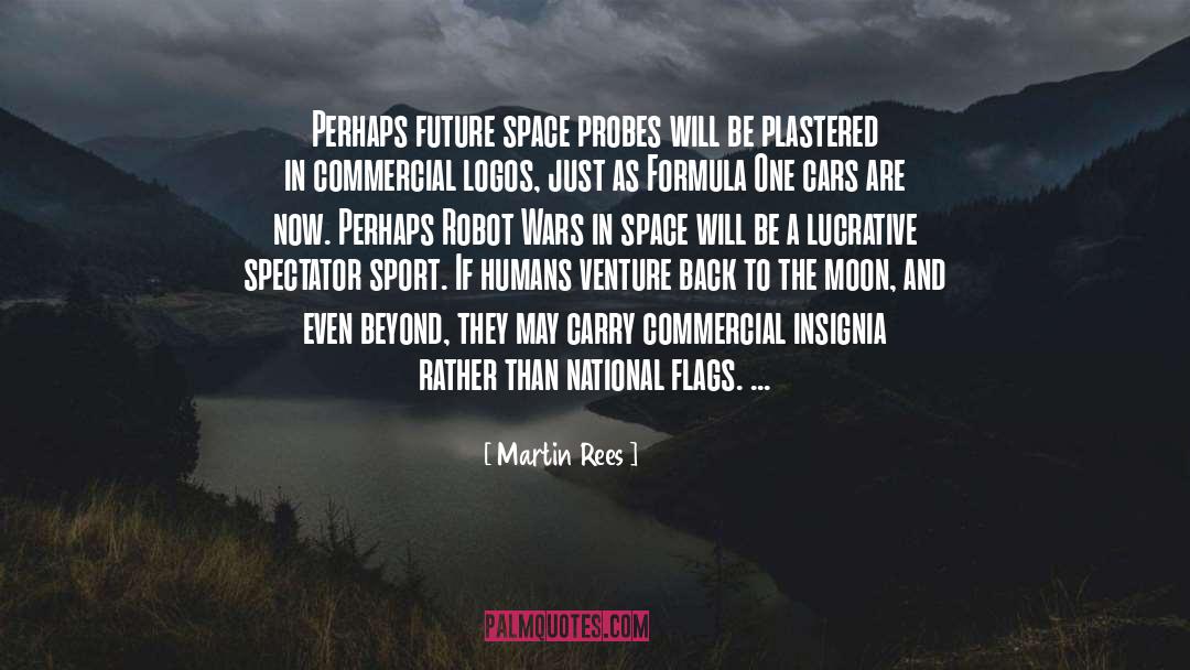 Martin Rees Quotes: Perhaps future space probes will