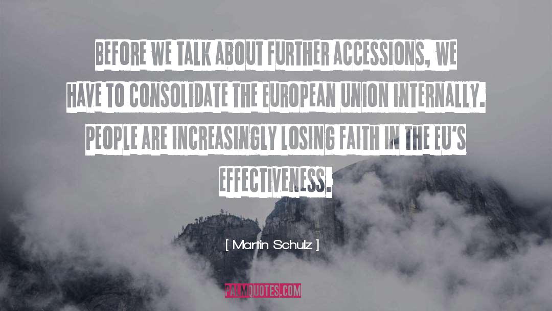 Martin Schulz Quotes: Before we talk about further